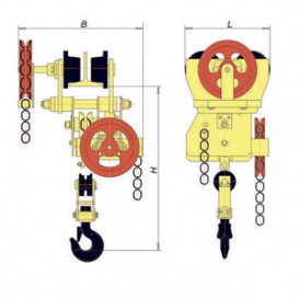 Таль ручная червячная передвижная ТРЧП 1,0 т 12 м (снят с продажи)