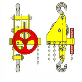 Таль ручная червячная стационарная ТРЧ 8,0 т 12 м (снят с продажи)