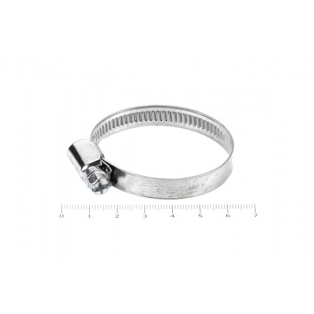 Хомут червячный 32-50 / 9 нерж. W2 (AISI 430) Хомут червячный 32-50 / 9 нерж. W2 (AISI 430)