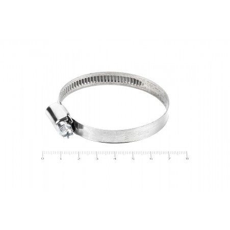 Хомут червячный 40-60 / 9 нерж. W2 (AISI 430) Хомут червячный 40-60 / 9 нерж. W2 (AISI 430)