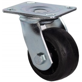Колесо большегрузное поворотное обрезиненное 125 мм - SCd 55