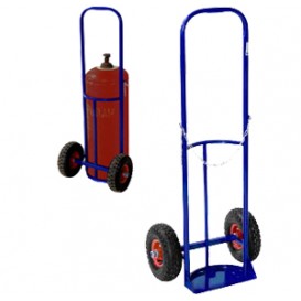 Тележка для двух кислородных баллонов ГБ-2 (без колес) (снят с продажи)