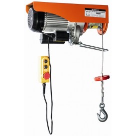 Мини-таль электрическая канатная, стационарная, 220 В 500 / 1000 кг - 20/10 м РА, Сибталь