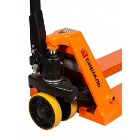 Гидравлическая тележка (рокла) ACR, 5 т, Вилы: 1150 Х 550, СибТаль, полиуретановые колеса