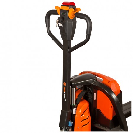 Тележка электрическая самоходная, 2 АКБ Li-Ion, 1500 кг Вилы: 1150 , АКБ Li - Ion, SLL, SIBLINE, резиновые колеса